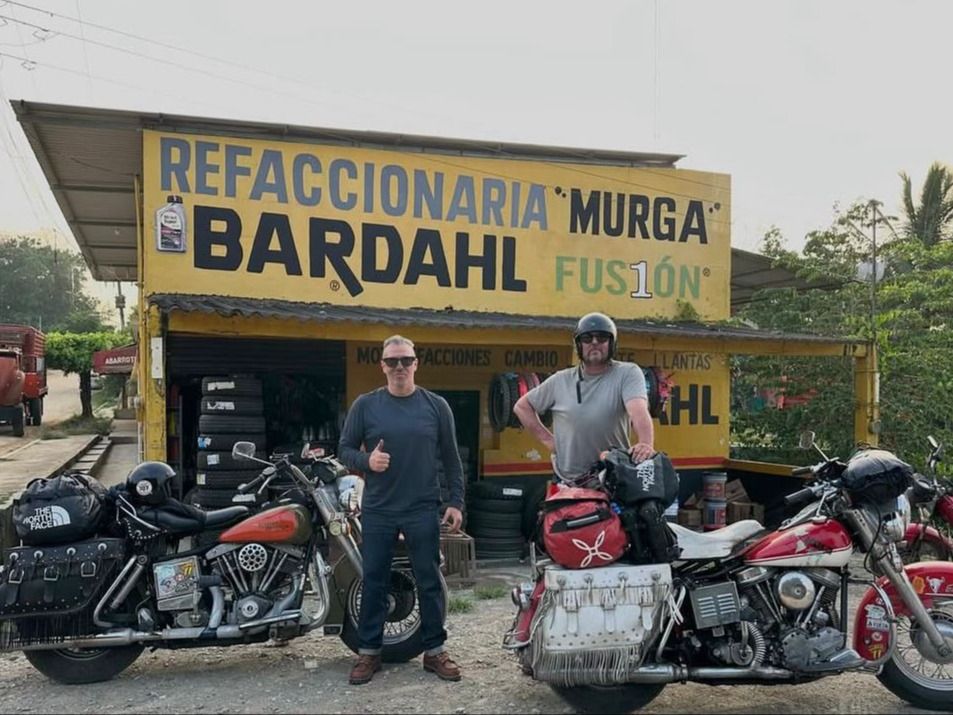 PROVINCIA GRANDA - I due bikers cuneesi in Messico