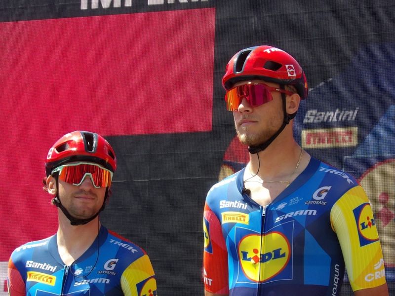 Ciccone e Milan Lidl Trek