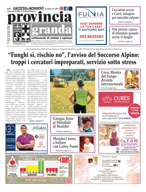 Copertina Edizione del 24-09-2025