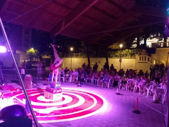 PROVINCIA GRANDA - Un momento dello spettacolo circense