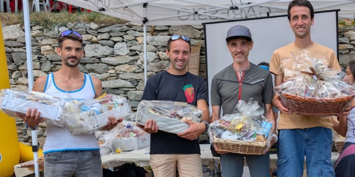 podio assoluto maschile skyrace valdinferno