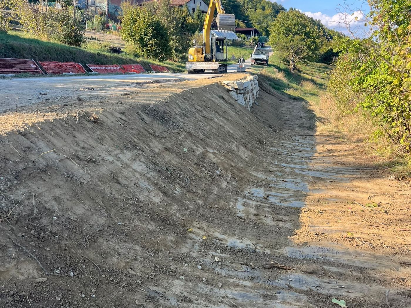 PROVINCIA GRANDA - I lavori sulla strada