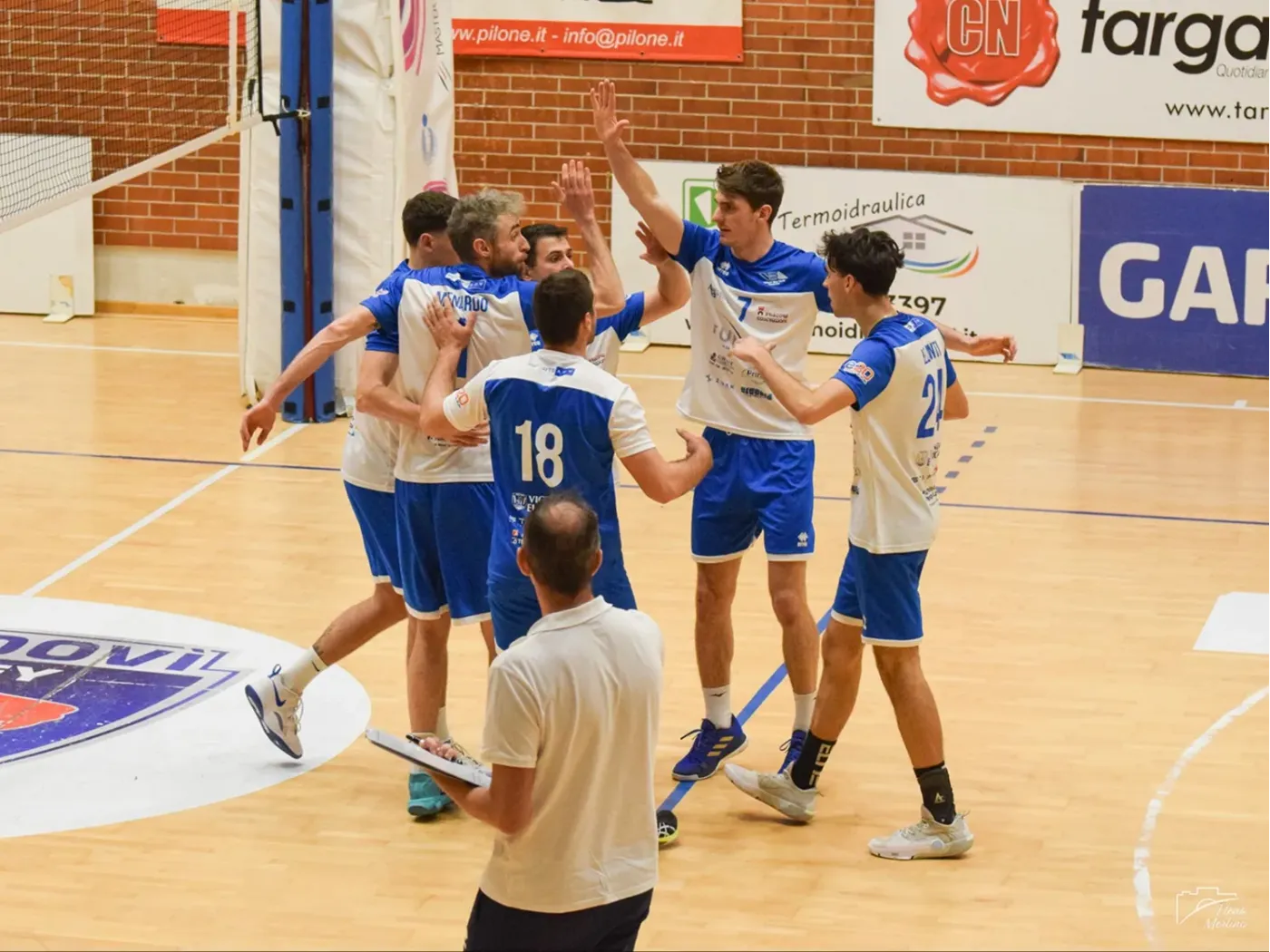 PROVINCIA GRANDA - Il Vbc Mondovì e coach Bertini
