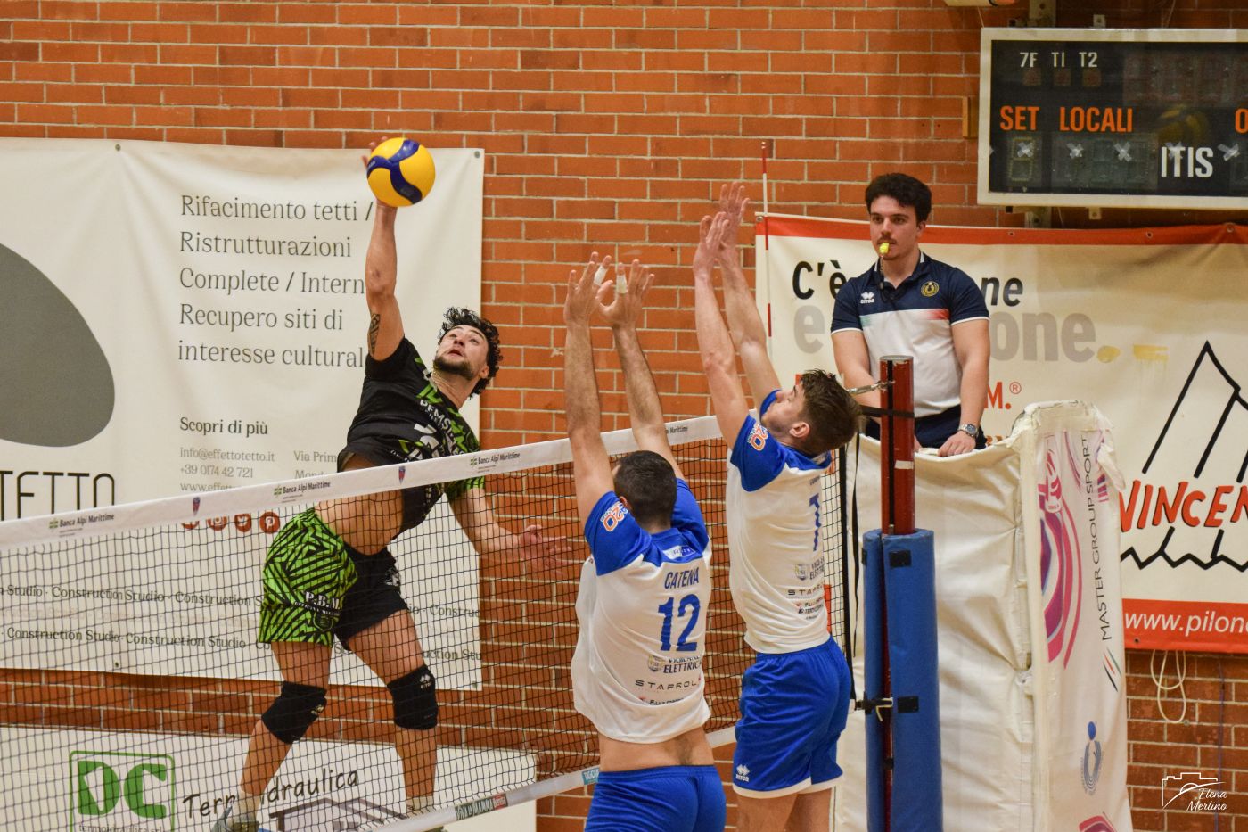 PROVINCIA GRANDA - Attacco di Garlasco su muro di Bosio e Catena