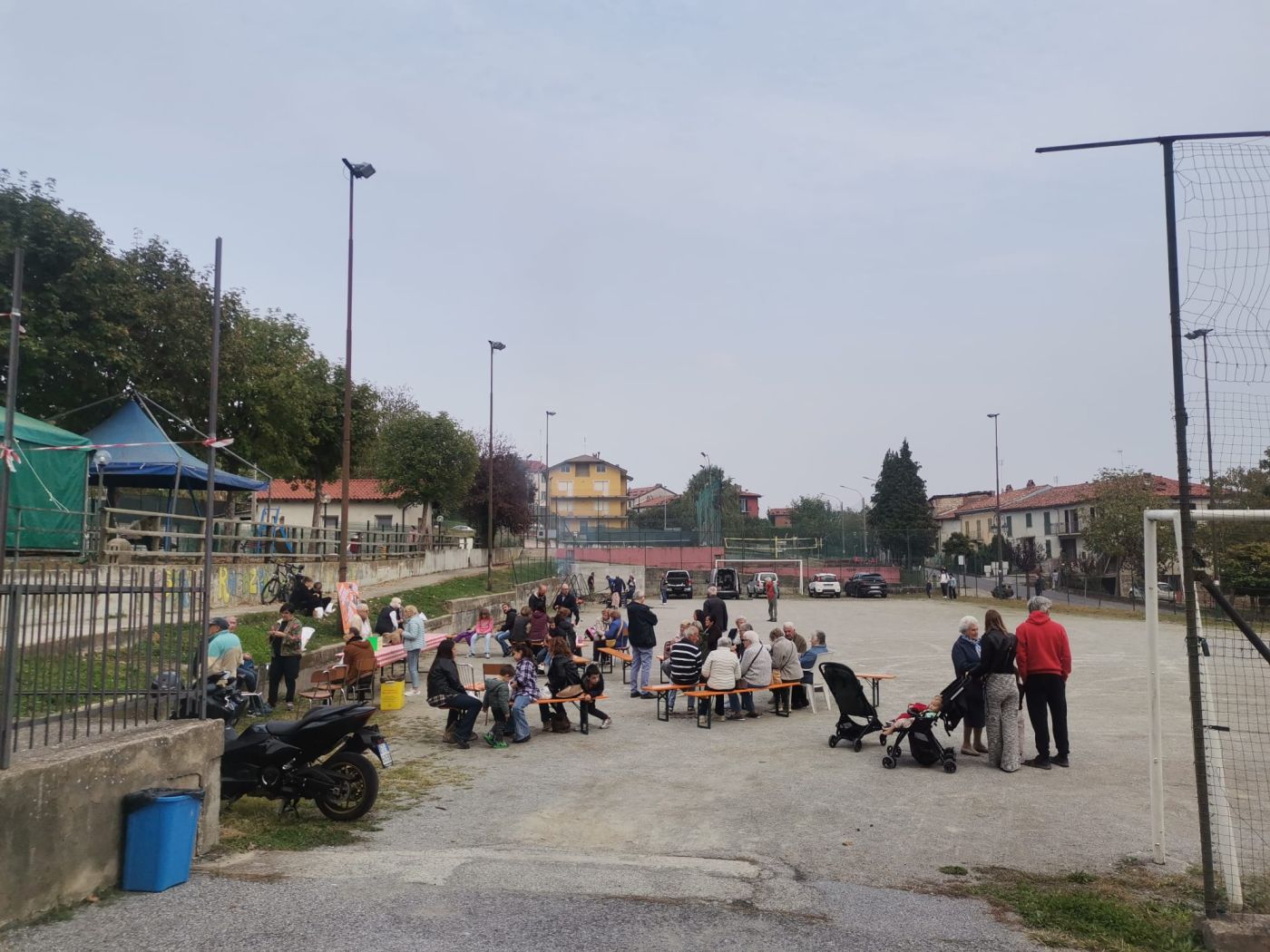 PROVINCIA GRANDA - La castagnata a Fiamenga