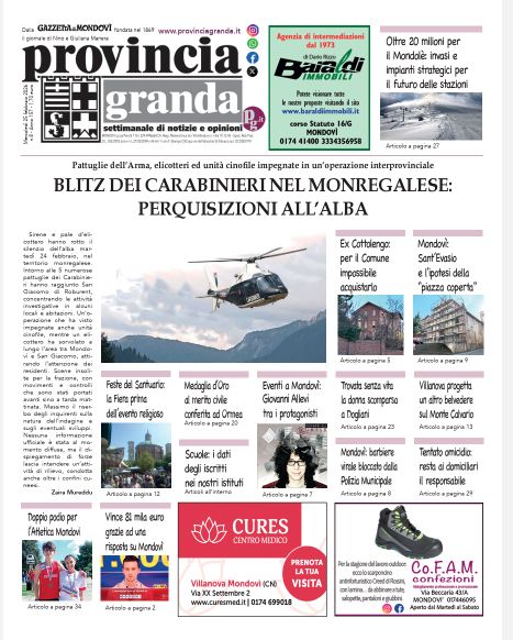 Copertina Edizione del 25-02-2026