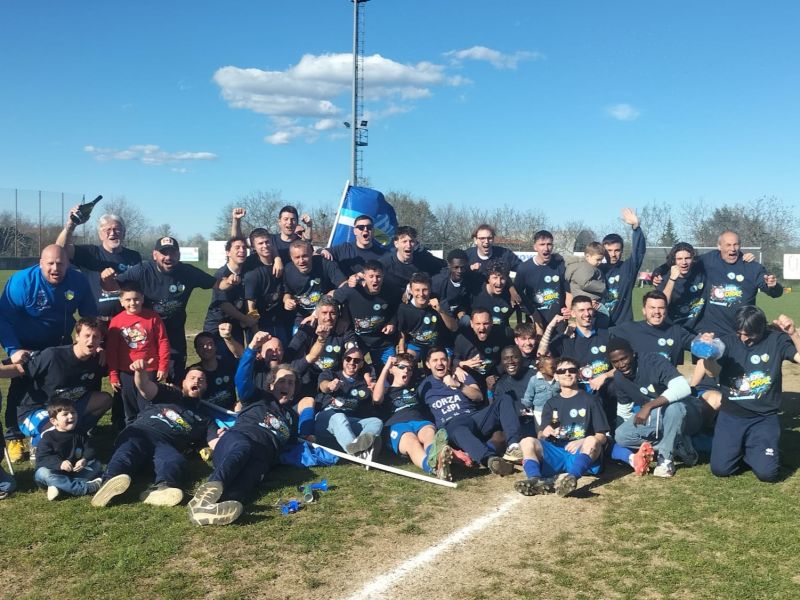 PROVINCIA GRANDA - Trinità calcio festa promozione