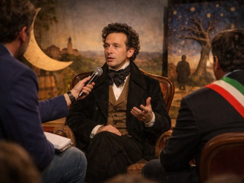 PROVINCIA GRANDA - Giacomo Leopardi sarà intervistato a Carrù