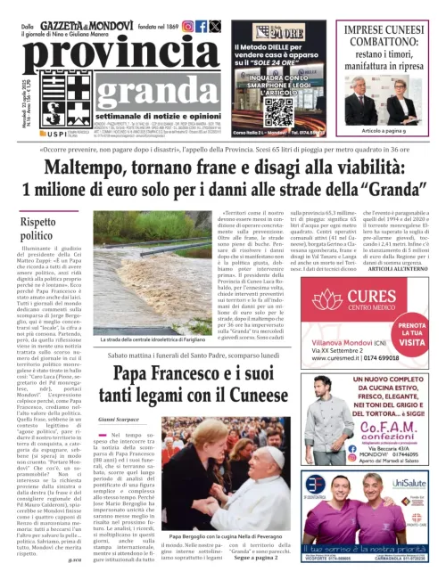 Copertina Edizione del  23-04-2025