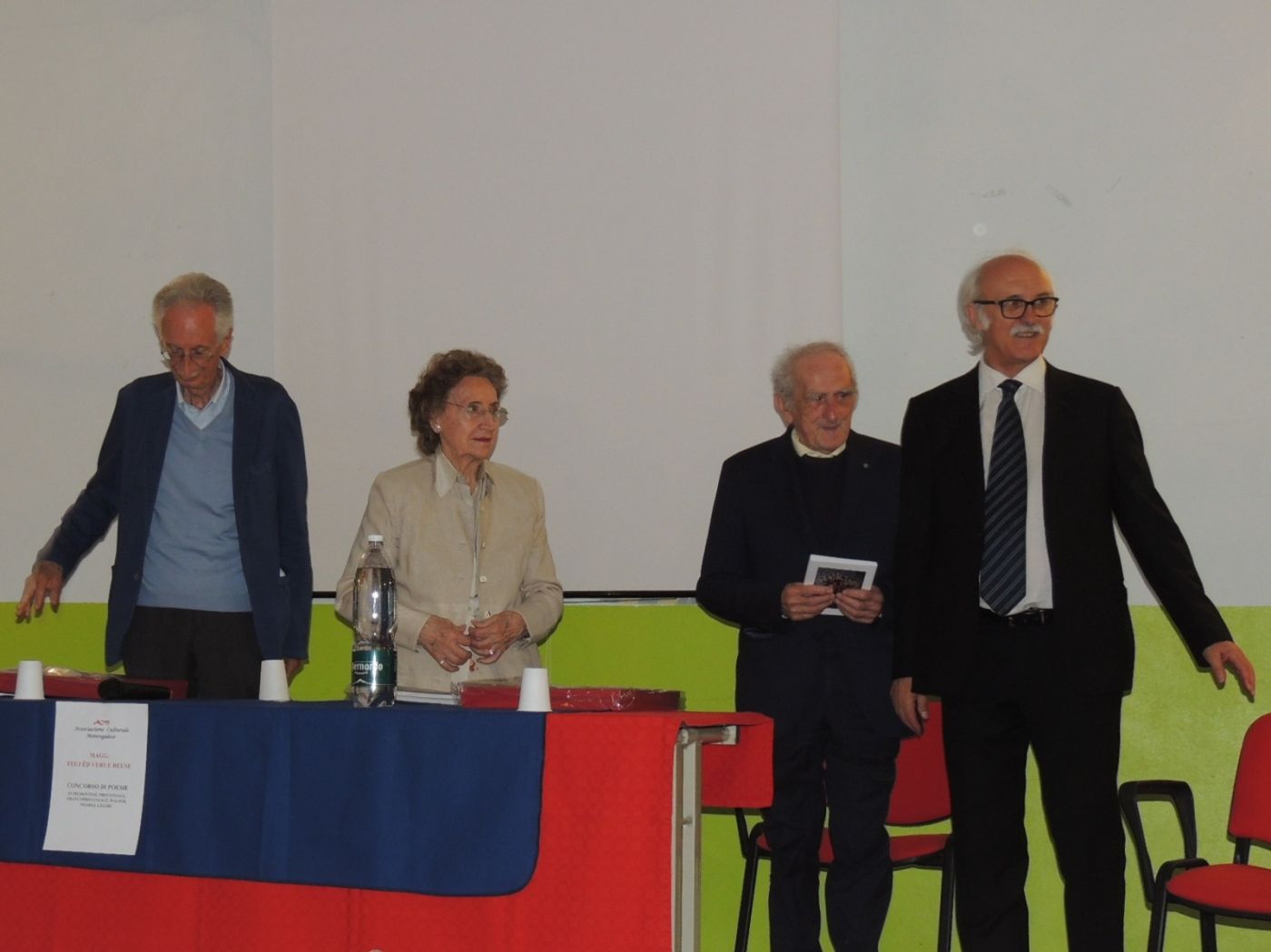 PROVINCIA GRANDA - Un momento delle premiazioni a Vicoforte