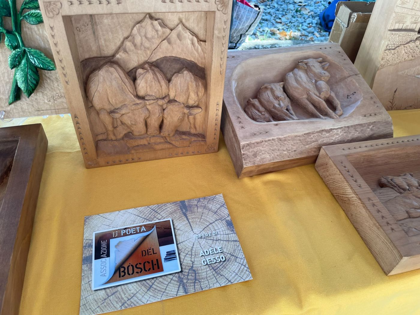 PROVINCIA GRANDA - Alcune delle sculture realizzate nelle precedenti edizioni