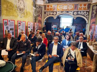 PROVINCIA GRANDA - Il pubblico intervenuto presso l'ex Confraternita