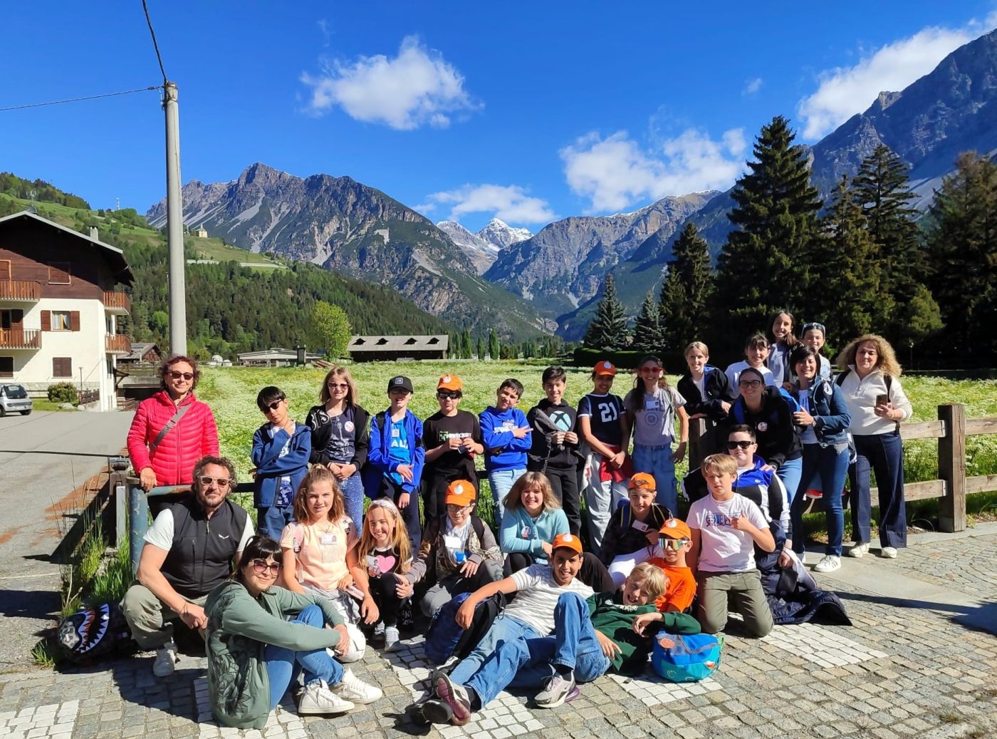 PROVINCIA GRANDA - Gli alunni vicesi a Bormio