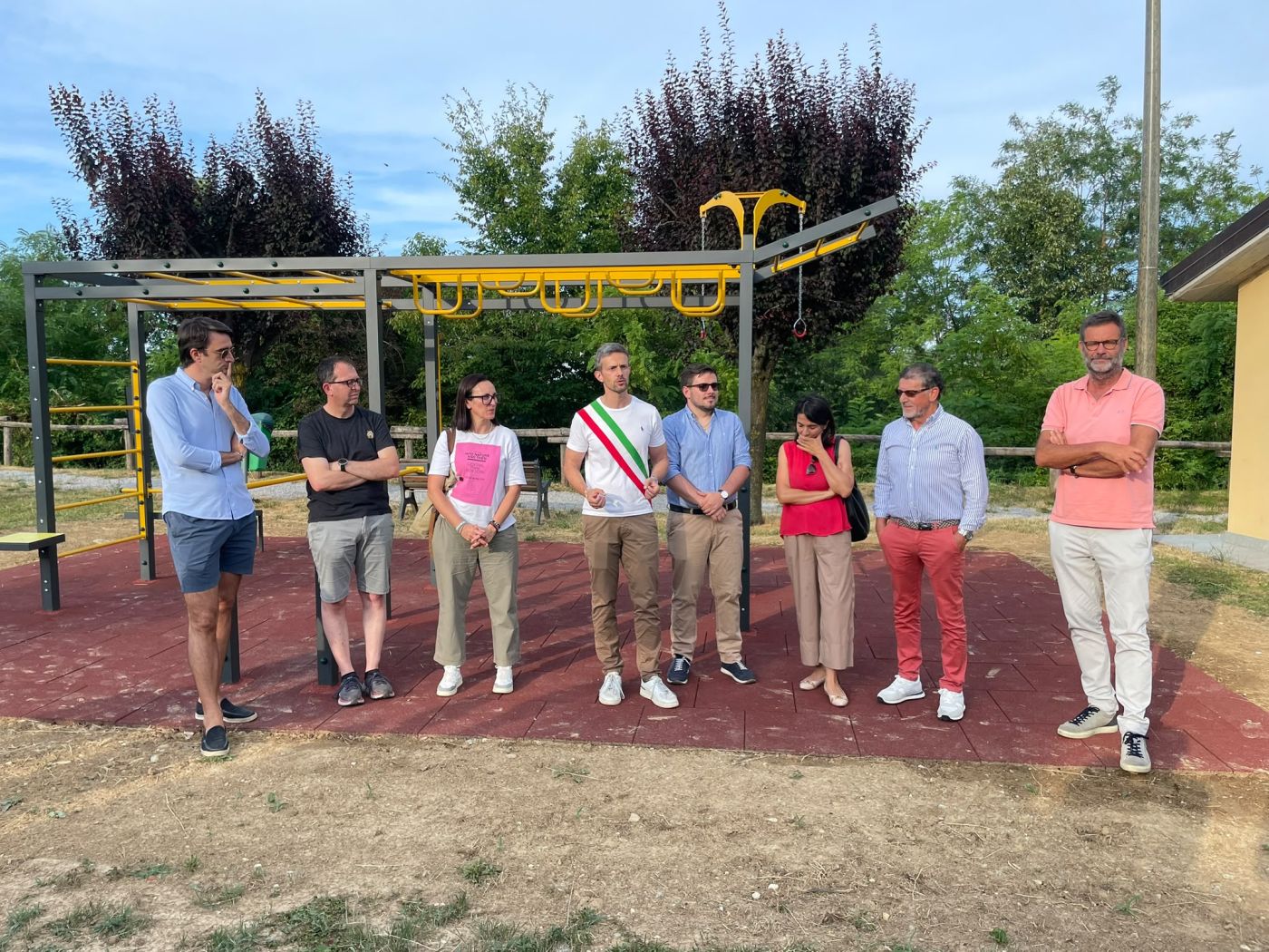 PROVINCIA GRANDA - Le autorità intervenute all'inaugurazione