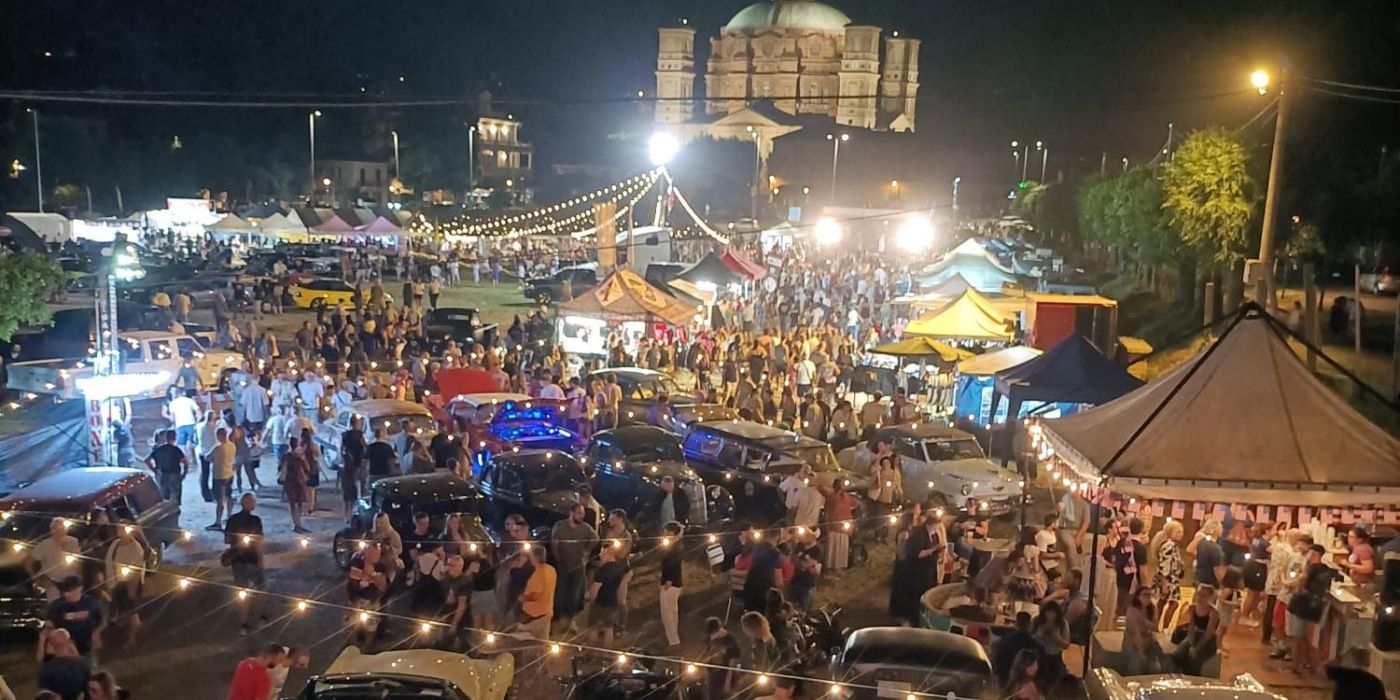 PROVINCIA GRANDA - Il pubblico durante una delle due serate dell'American Day