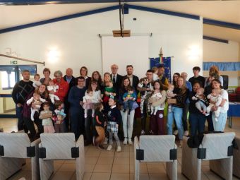 PROVINCIA GRANDA - Le famiglie con i neonati ricevute dall'Amministrazione comunale