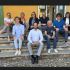 PROVINCIA GRANDA - Foto di gruppo per la nuova amministrazione di Carrù nel giorno delle elezioni comunali