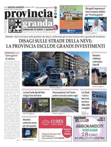 Copertina Edizione del 14-01-2026