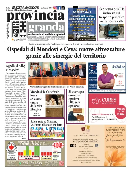 Copertina Edizione del 22-10-2025