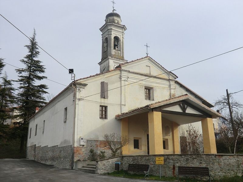 PROVINCIA GRANDA - Clavesana, frazione Lo Sbaranzo, Chiesa di Sant’Antonio Abate