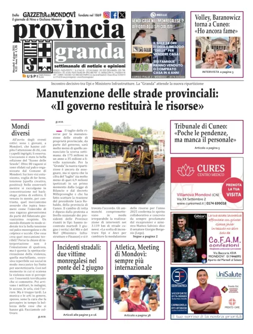 Copertina Edizione del  04-06-2025
