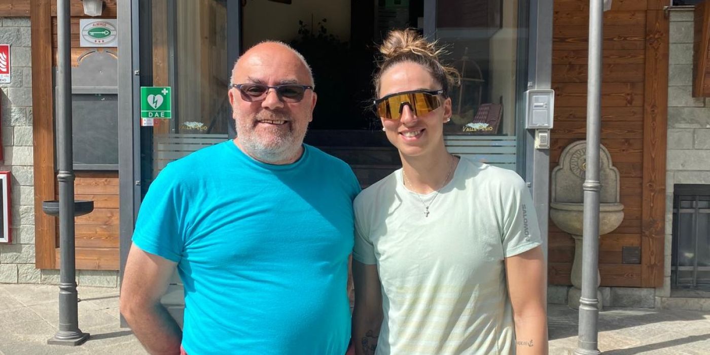 PROVINCIA GRANDA - Lisa Vittozzi a Chiusa Pesio con il nostro giornalista Pierandrea Camelia