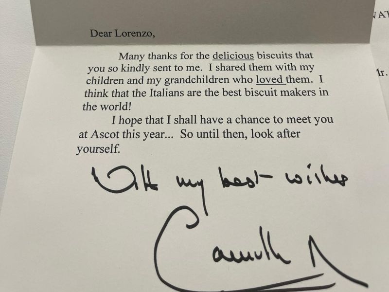 PROVINCIA GRANDA - Il testo della lettera firmata dalla regina