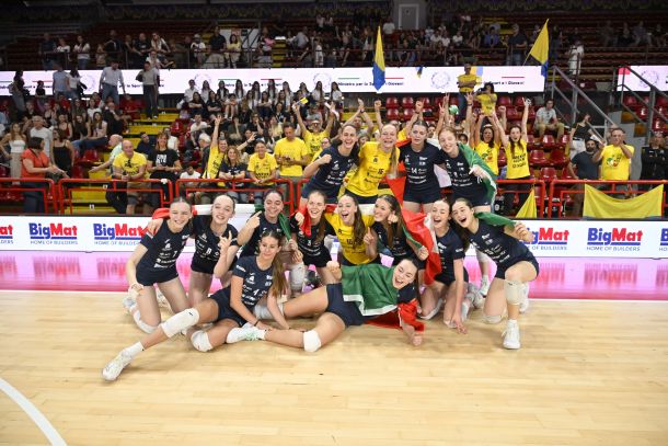 PROVINCIA GRANDA - Matilde Borello conquista lo scudetto con Conegliano - foto Federvolley