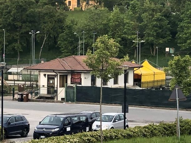 PROVINCIA GRANDA - L'ex Cubri presso gli impianti sportivi di Vicoforte
