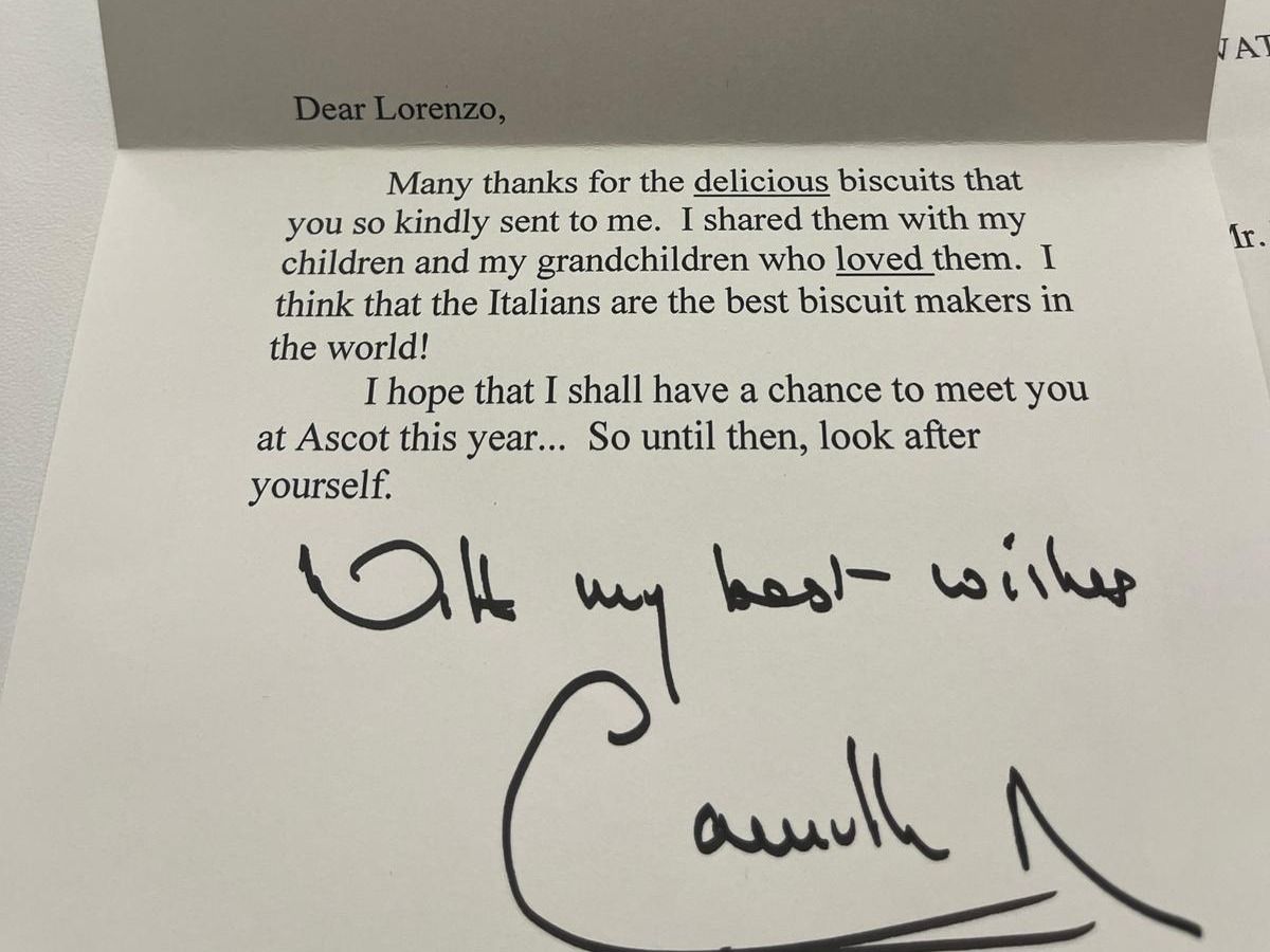 PROVINCIA GRANDA - Il testo della lettera firmata dalla regina