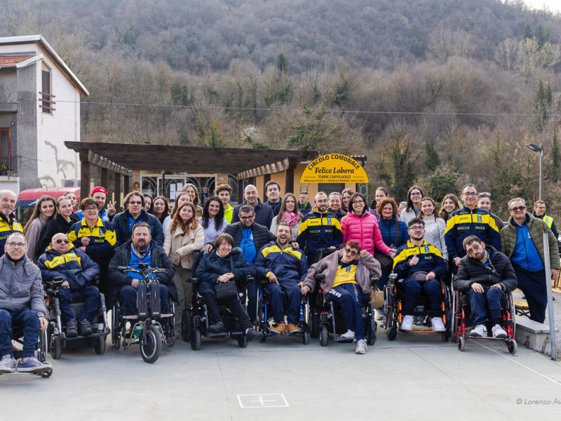 PROVINCIA GRANDA - I partecipanti al pomeriggio "Funday" a Torre Mondovì