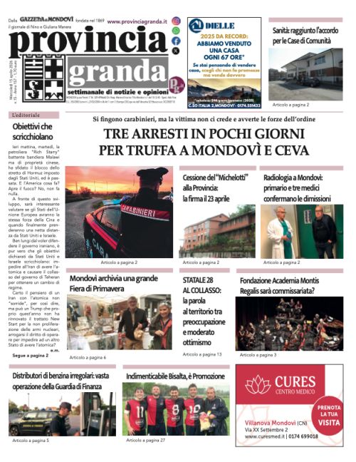 Copertina Edizione del 15-04-2026