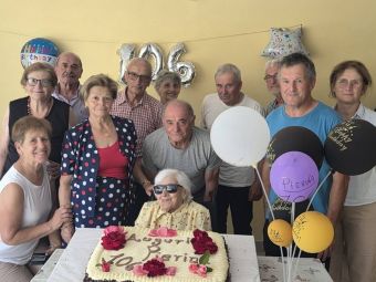 Pierina Bianco festeggiamenti centenaria