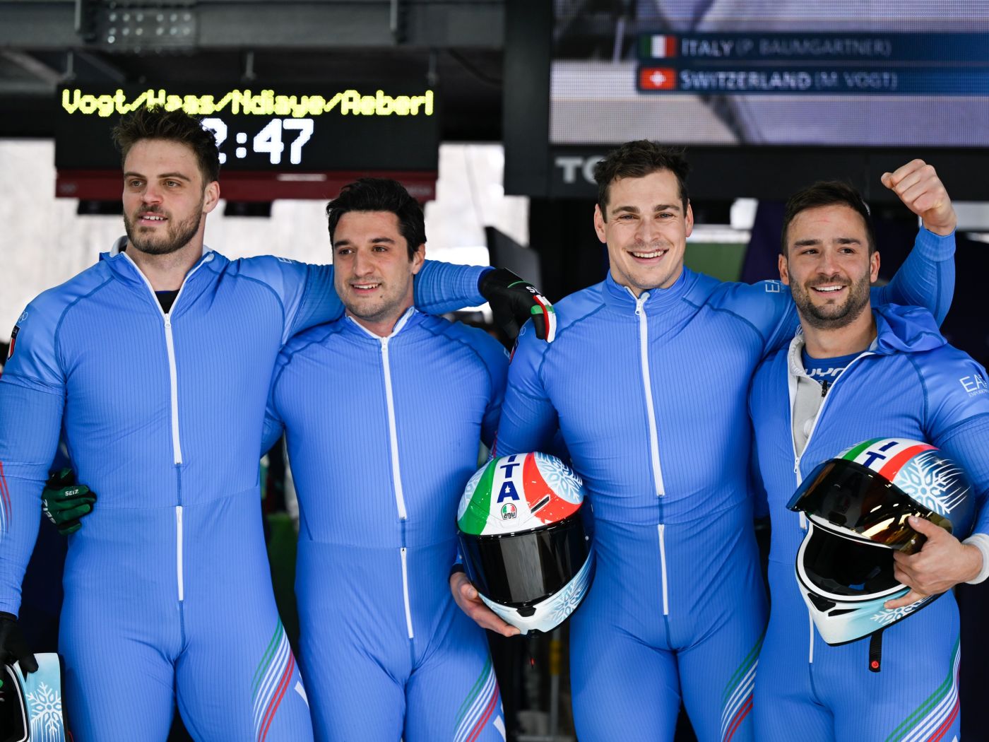 bob quattro Italia Olimpiade Cortina