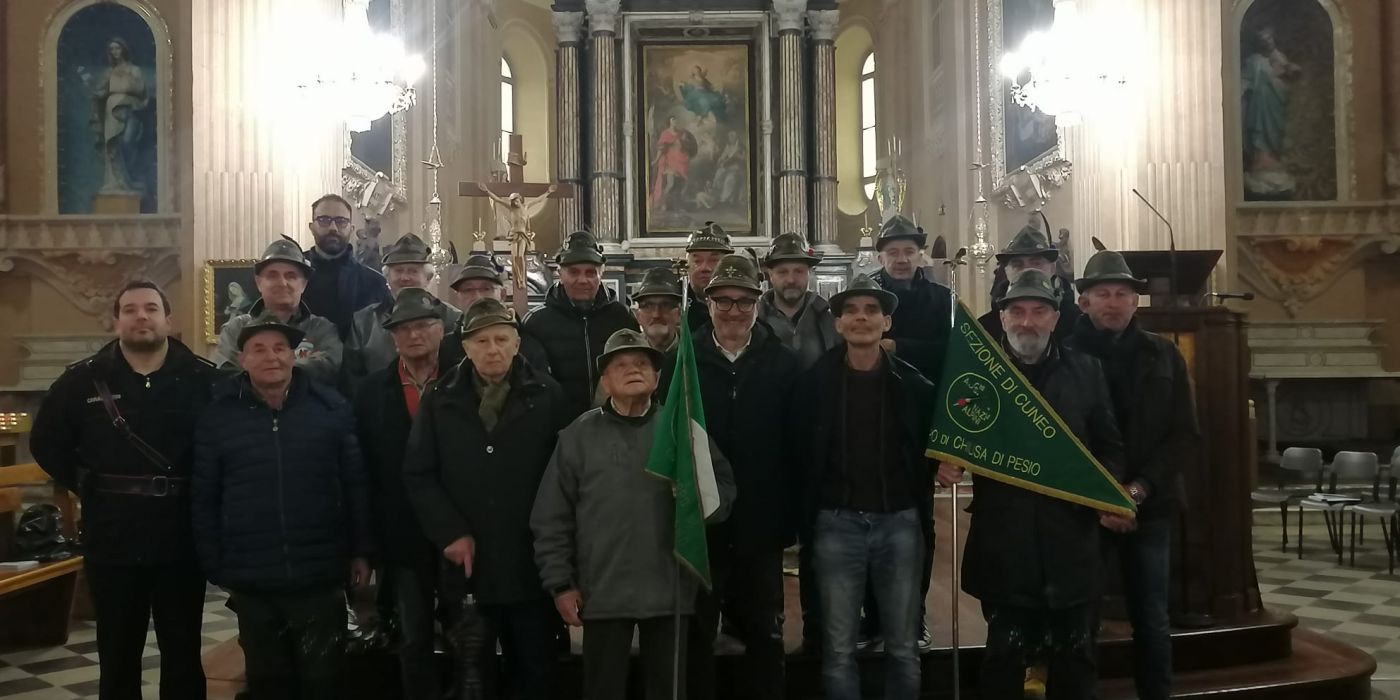 PROVINCIA GRANDA - Le penne nere chiusane in festa