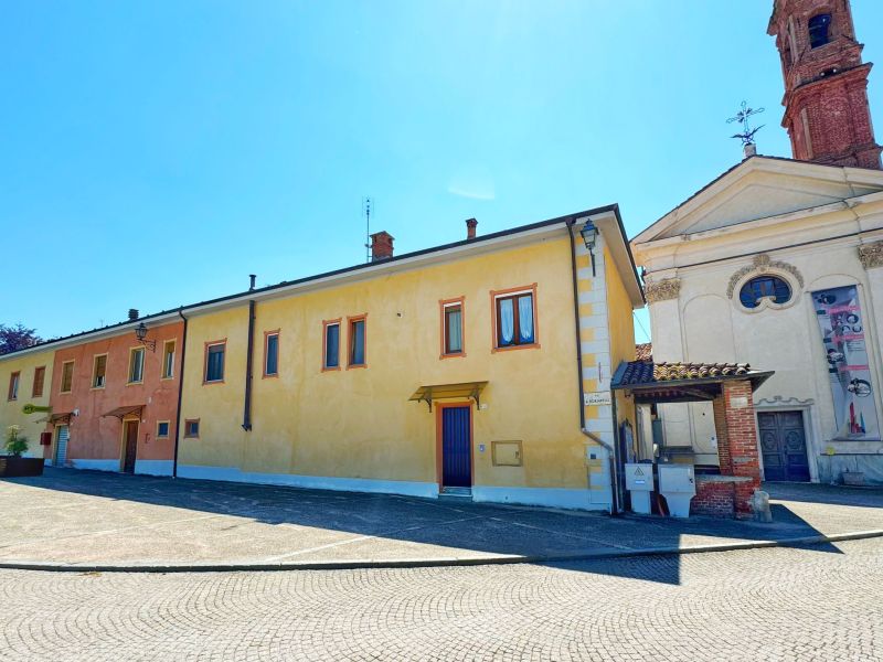 PROVINCIA GRANDA - L'area interessata dai lavori, nel centro di Briaglia