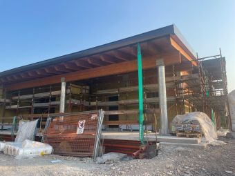 PROVINCIA GRANDA - Il cantiere della nuova scuola niellese