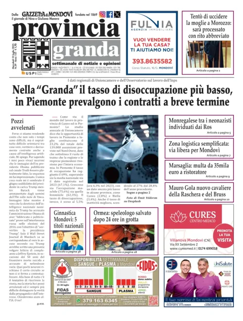 Copertina Edizione del  23-07-2025