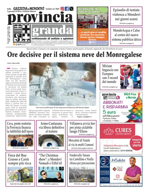 Copertina Edizione del 03-12-2025
