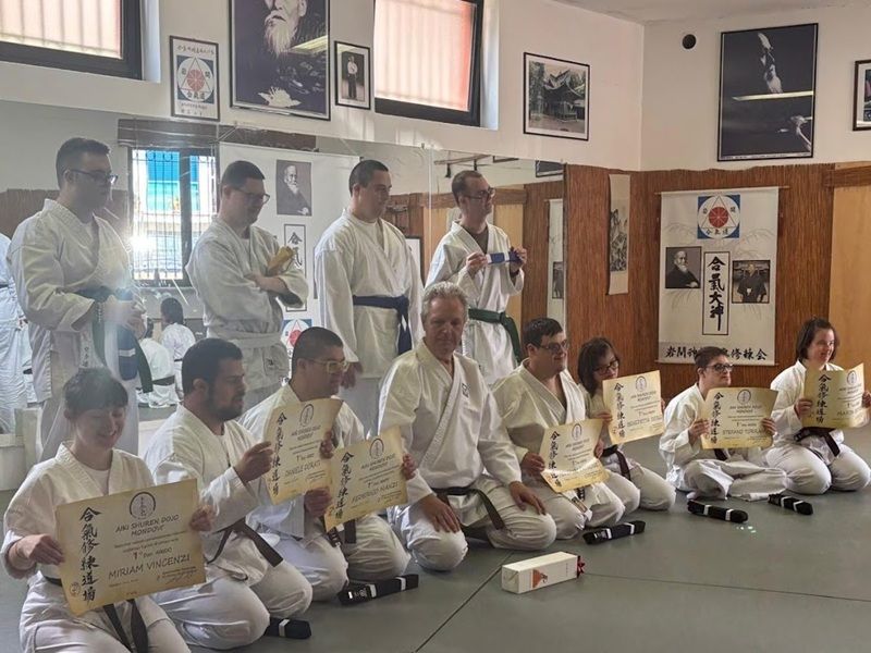 aikido cinture nere progetto down