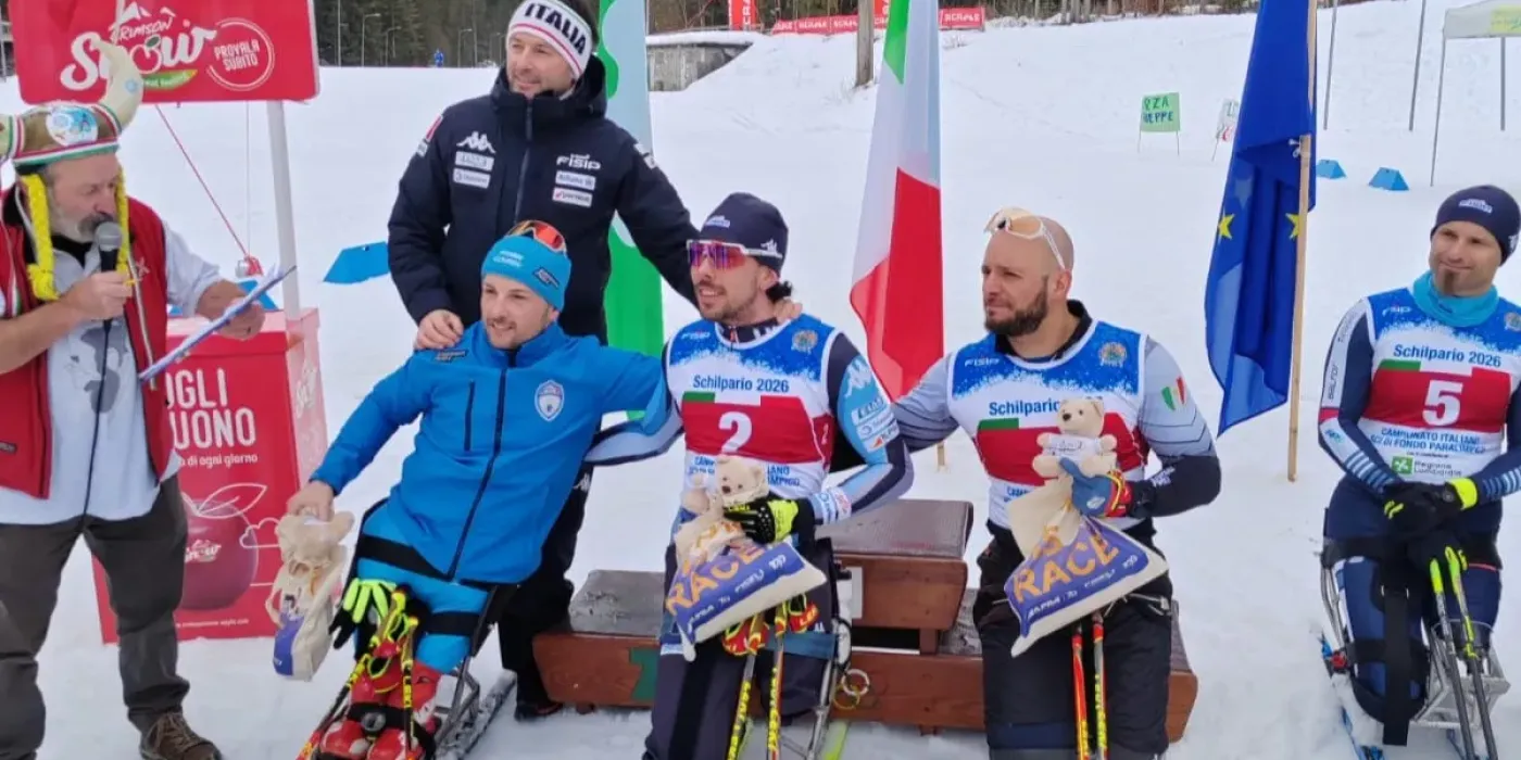 Biglione podio Italiani