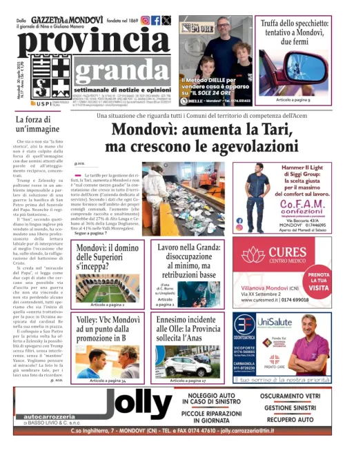 Copertina Edizione del  30-04-2025