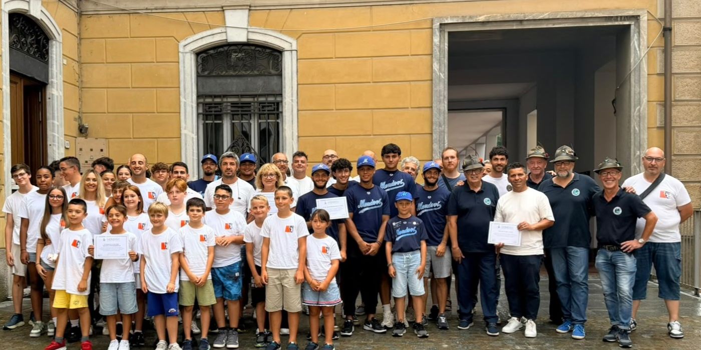 gruppo associazioni sportive Mondovì premiate