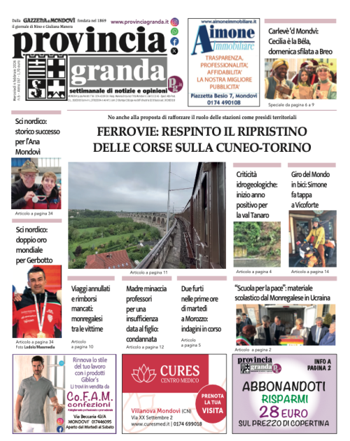 Copertina Edizione del 04-02-2026